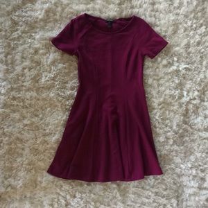 Cute girls purple dress